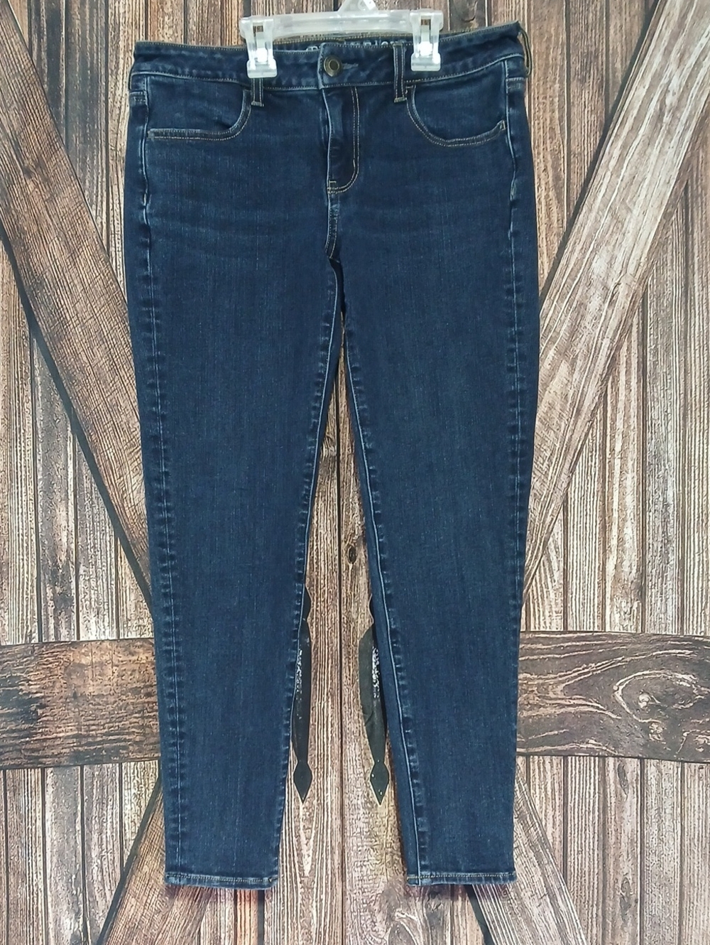 American Eagle Outfitters Dark Blue Skinny Jeans